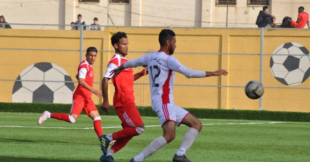 التعادل السلبي يحسم المباراة بين خدمات خان يونس وشباب الزوايدة