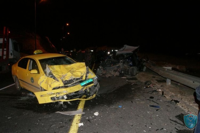 رام الله: قتلى ومصابون جرّاء حادث سير قرب بلدة ترمسعيا
