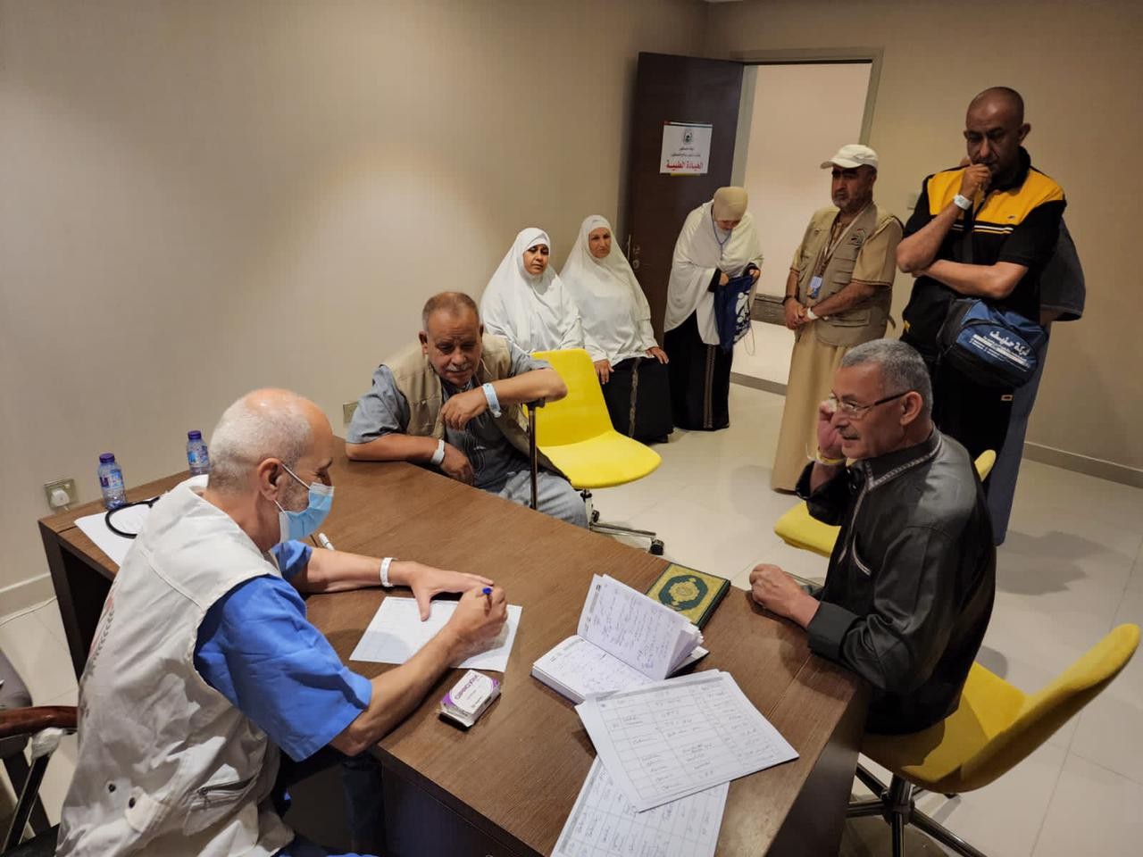 إنهاء تجهيز عيادة طبية لخدمة حجاج فلسطين