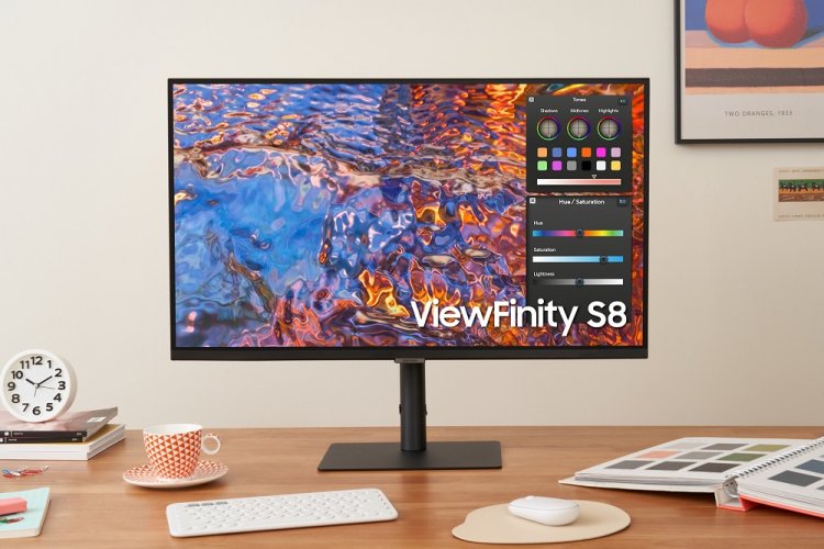 شركة سامسونج تعلن رسمياً عن شاشات ViewFinity S8 32 و27 إنش