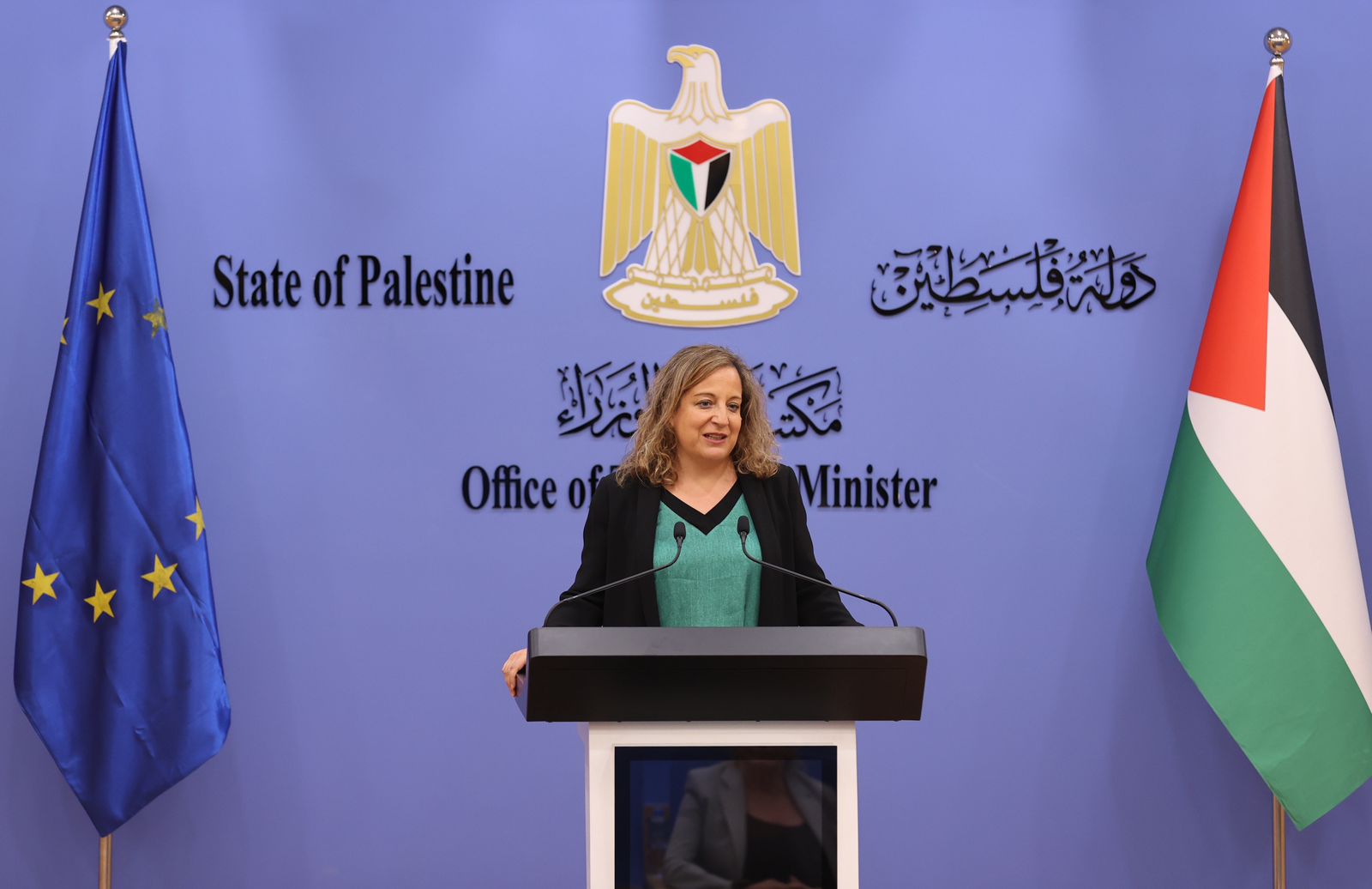 غارسيا: لم نُغفل القضية الوطنية وطالبنا باستئناف دعم الاتحاد الأوروبي لفلسطين