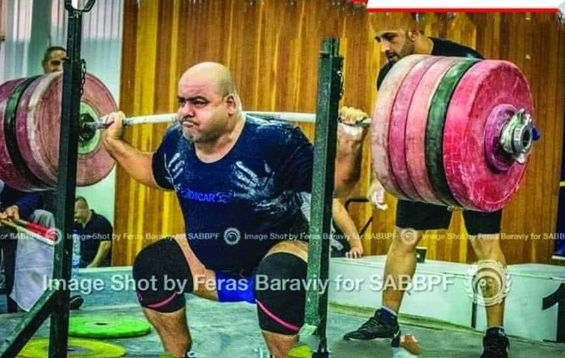 لاعب فلسطيني يحصل على لقب بطل الجمهورية السورية بمسابقة رفع الأثقال