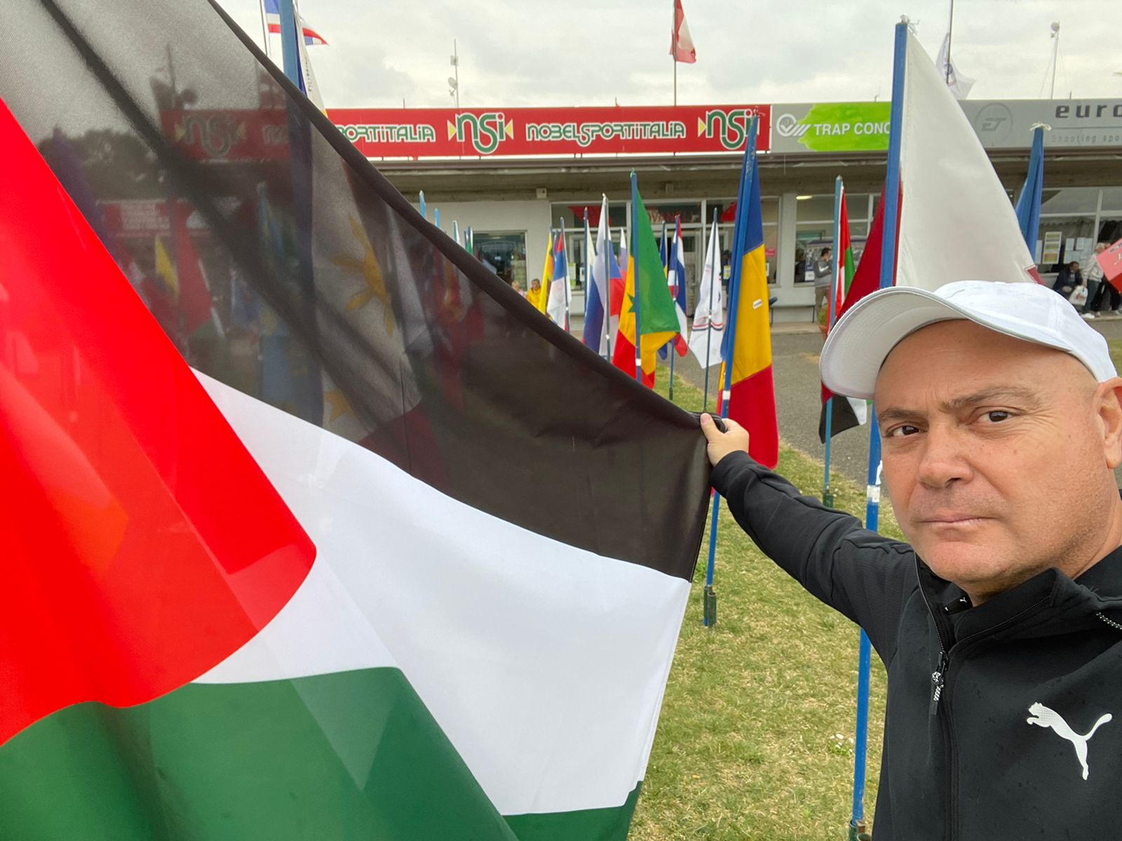 لاعب فلسطيني يحصد برونزية بطولة الأندية لرماية الأطباق في تشيلي