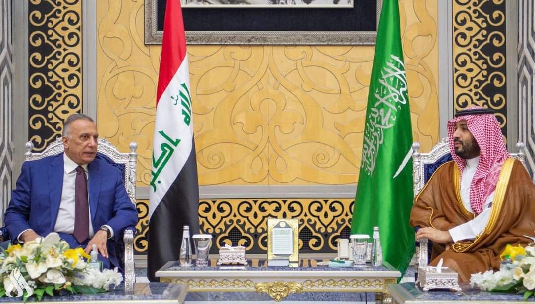 الكاظمي وولي العهد السعودي يؤكدان على دور العراق في تقريب وجهات النظر
