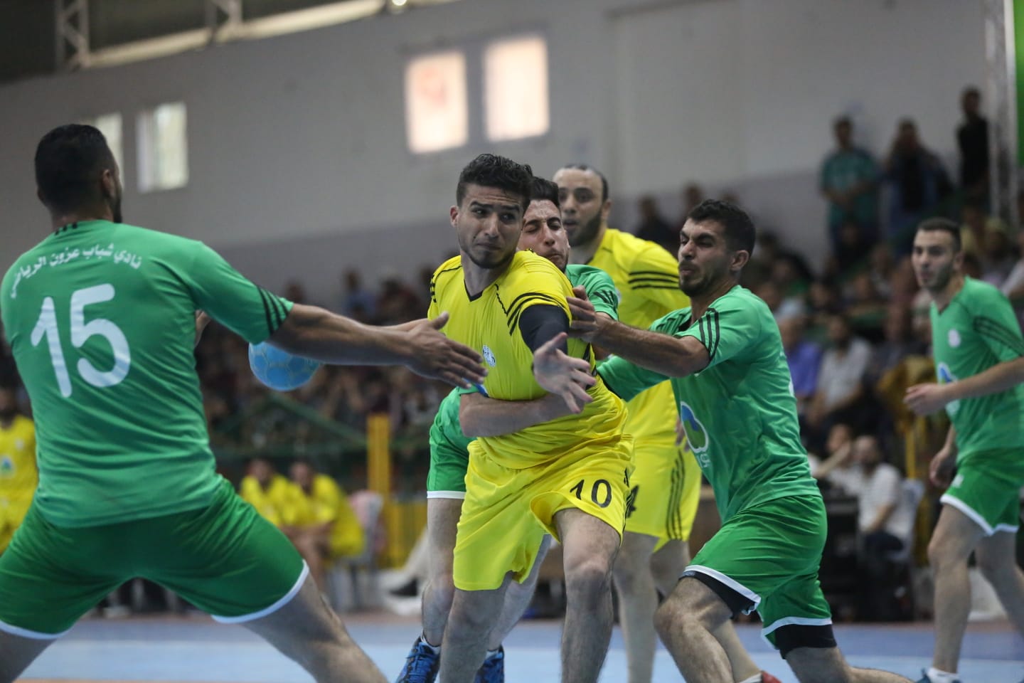 كأس كرة اليد.. غزة: نادي خدمات النصيرات يتغلب على شباب عزون