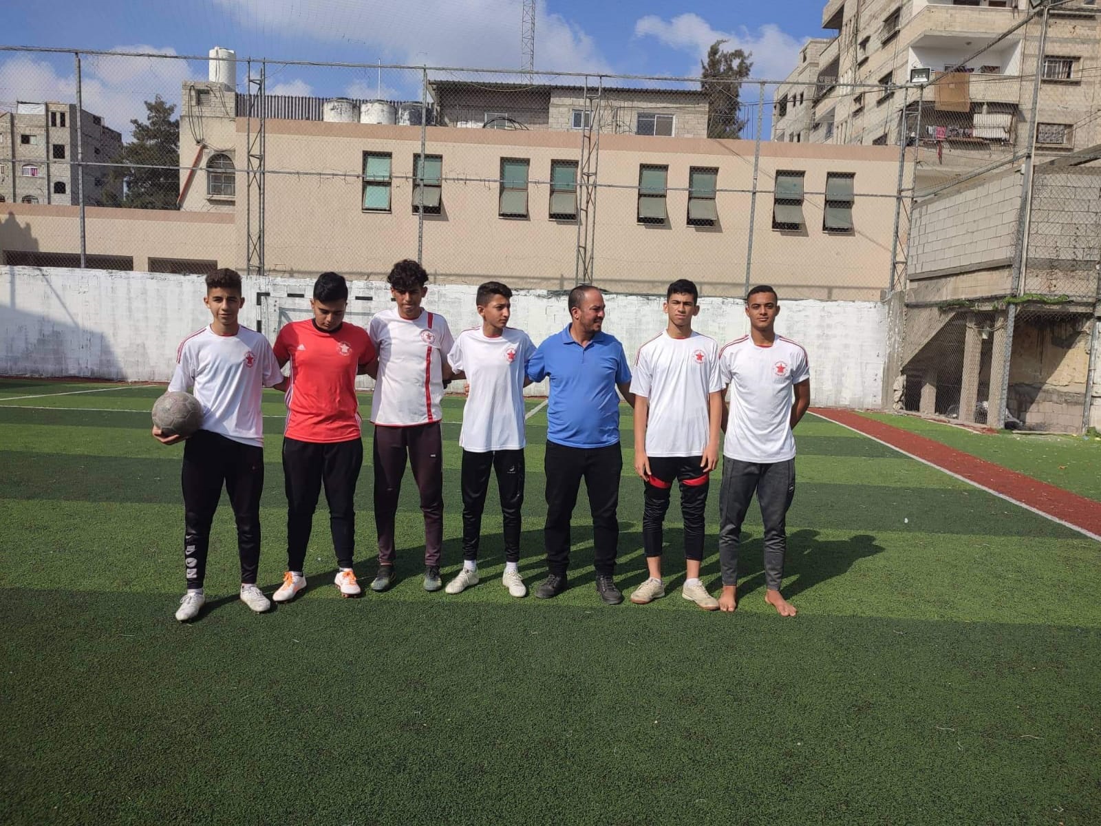 فريق الشهيد عمر القاسم يتوّج ببطولة الوفاء للشهداء الكروية بغزة