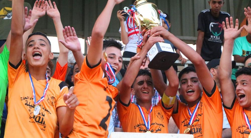 غزة: اتحاد خان يونس يُتوج بطلًا لكأس الناشئين مواليد 2006