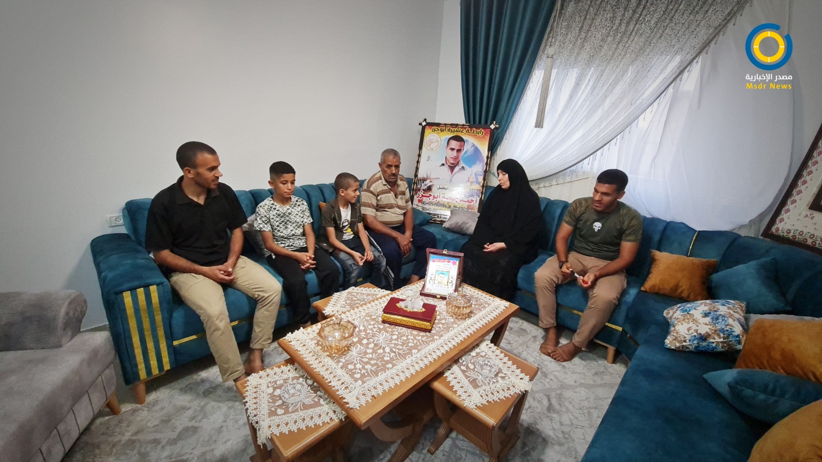 عائلة أبو جزر لمصدر: الاحتلال سرق فرحتنا بتحرر ابننا ولابد للقيد أن ينكسر