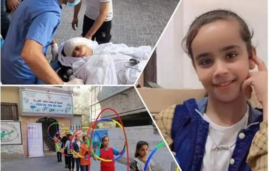 استشهاد الطفلة ليان الشاعر متأثرة بإصابتها خلال العدوان الأخير على غزة