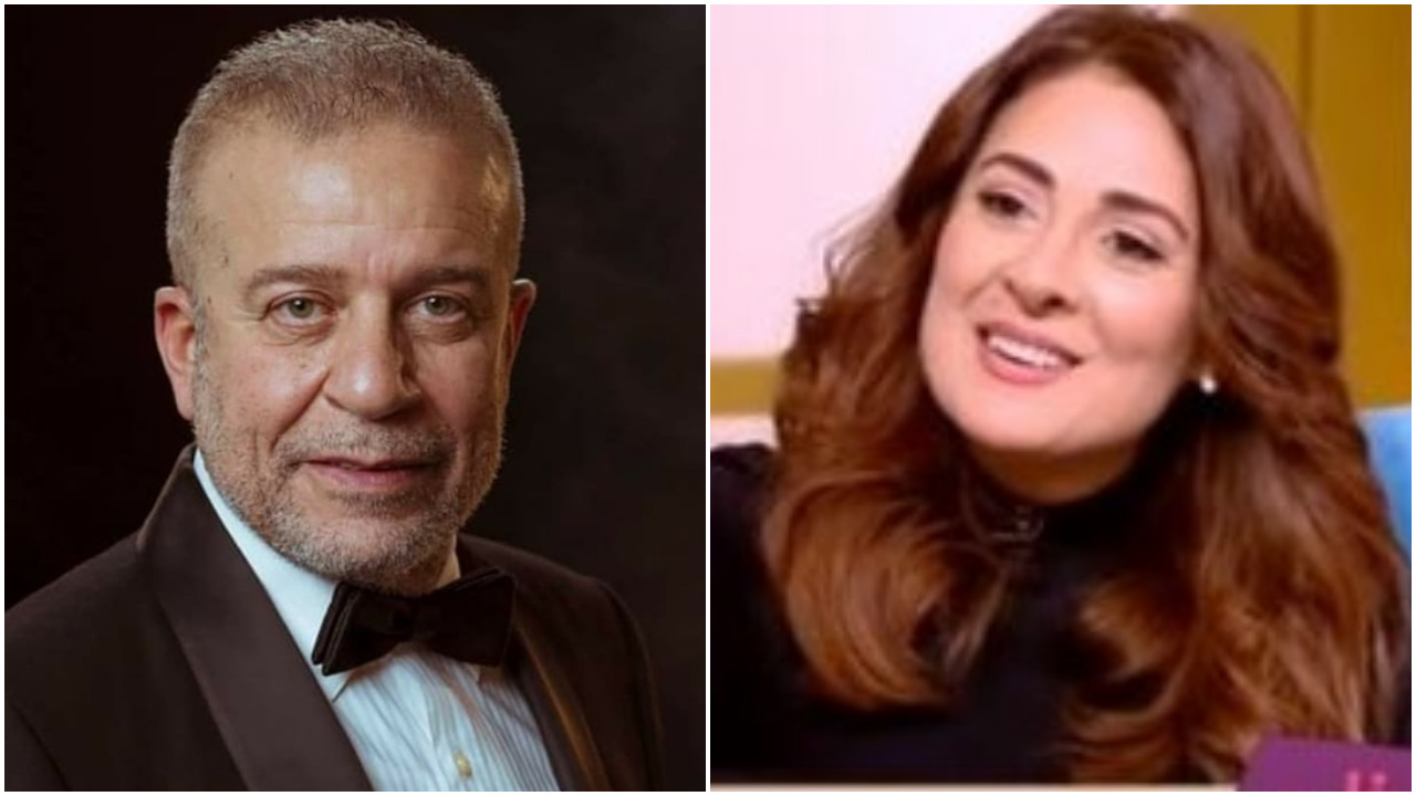 ما حقيقة انفصال شريف منير عن زوجته لورا عماد؟
