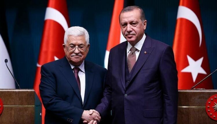 لقاء عباس أردوغان