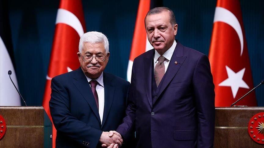 خلال لقائه أردوغان.. عباس يؤكد رفضه لممارسات الاحتلال الاسرائيلي