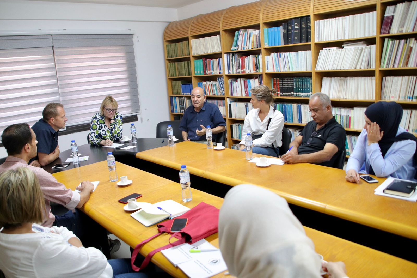 الصوراني يستقبل السكرتيرة العامة لمؤسسة المساعدات الكنسية الدنماركية