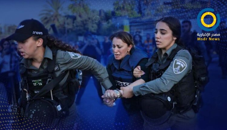 التضامن مع الصحفي الفلسطيني
