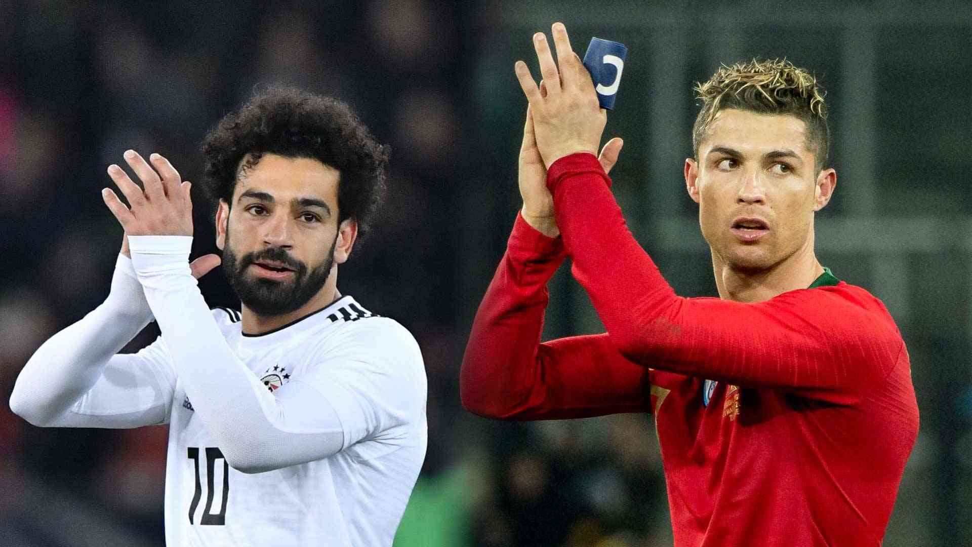 صلاح ورونالدو يتنافسان للفوز بجائزة الدور الإنجليزي للعام الجاري