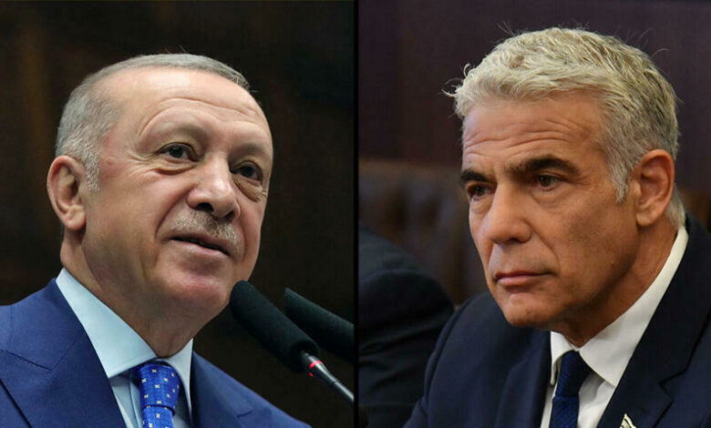لابيد وأردوغان يلتقيان الثلاثاء المقبل على هامش أعمال الجمعية العامة