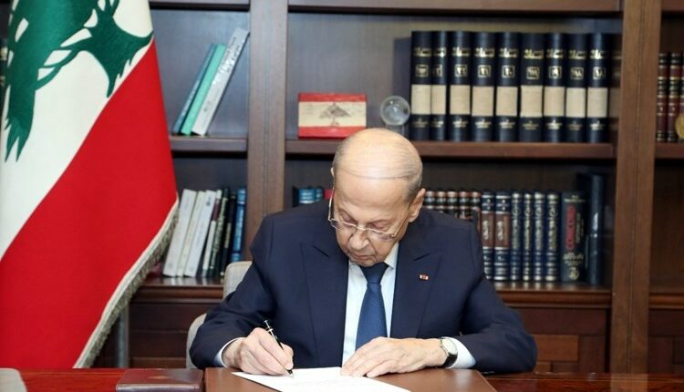موافقة لبنان على ترسيم الحدود