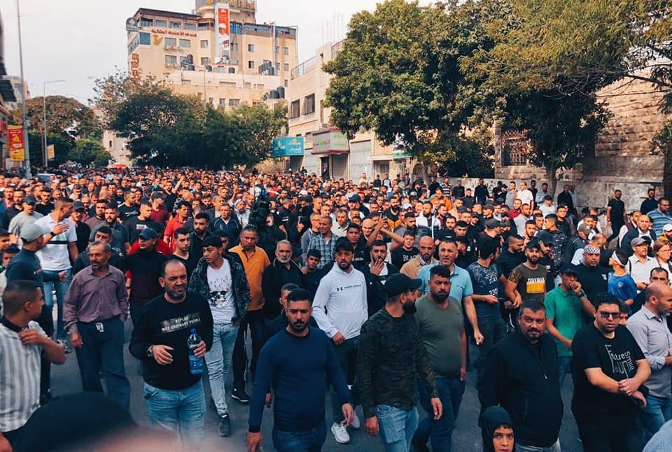 كفر قاسم تشيّع الشهيد نعيم بدير بعد تسليم جثمانه من الاحتلال