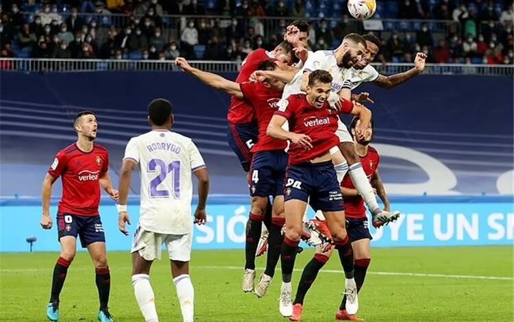 ريال مدريد يتعثر أمام أوساسونا ويمنح صدارة الدوري لبرشلونة