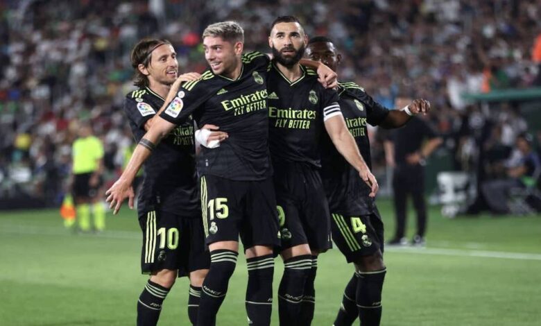 ريال مدريد يؤمّن صدارته لـ "الليجا" بثلاثية أمام إلتشي
