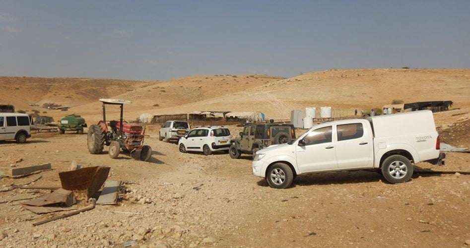 الاحتلال يدهم منطقة حمصة بالأغوار الشمالية