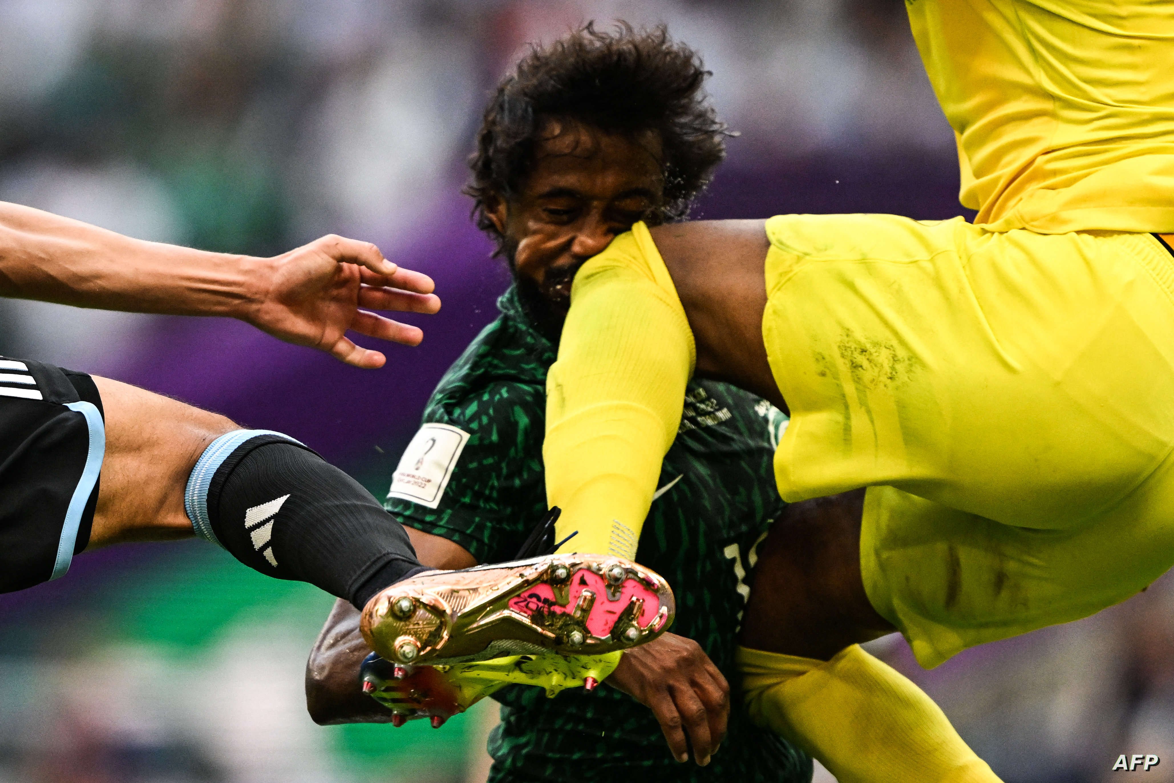 الشهراني يكشف وضعه الصحي بعد فوز المنتخب السعودي التاريخي (فيديو)