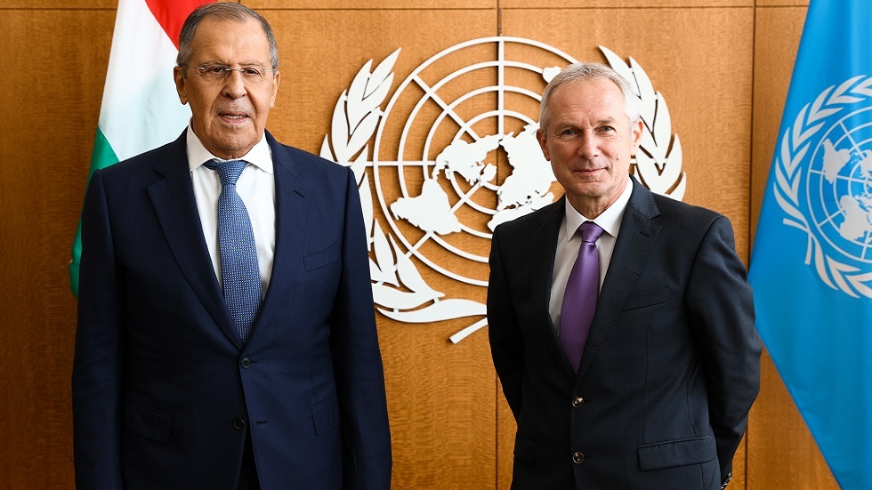 على هامش قمة العشرين.. الأمين العام للأمم المتحدة يعتزم لقاء لافروف