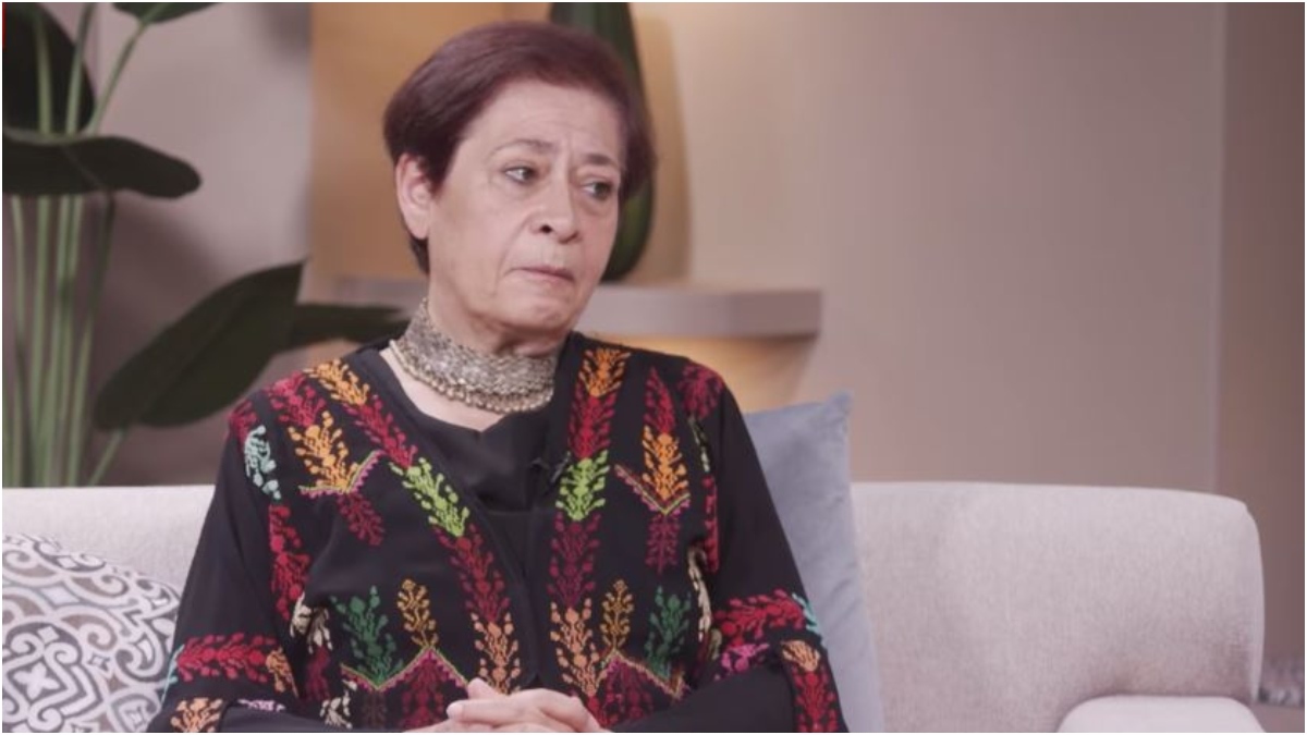 جوليت عواد تبكي بحرقة رفضًا لاتفاقية الماء والكهرباء مع إسرائيل (فيديو)