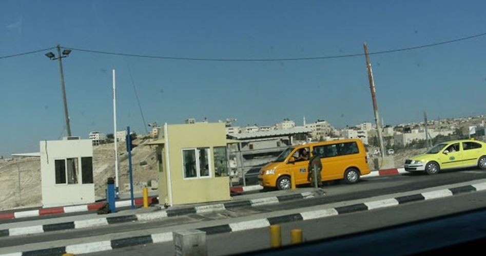 جيش الاحتلال يُغلق حاجز الكونتينر شمال شرقي بيت لحم