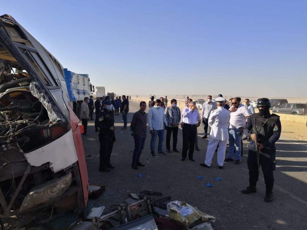 مصر: قتلى وجرحى جراء سقوط حافلة في ترعة بمحافظة الدقهلية