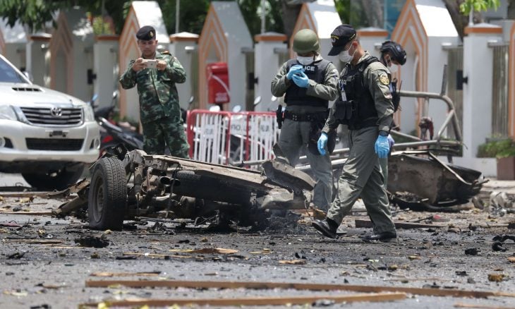 تايلاند: مقتل شخص في انفجار سيارة مفخخة داخل مقر للشرطة
