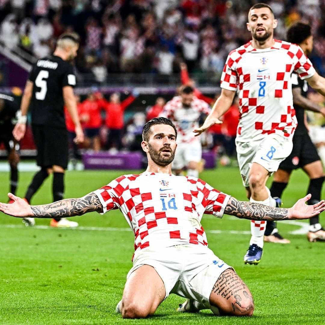 كرواتيا تسحق كندا برباعية وتخرجها من كأس العالم 2022 في قطر