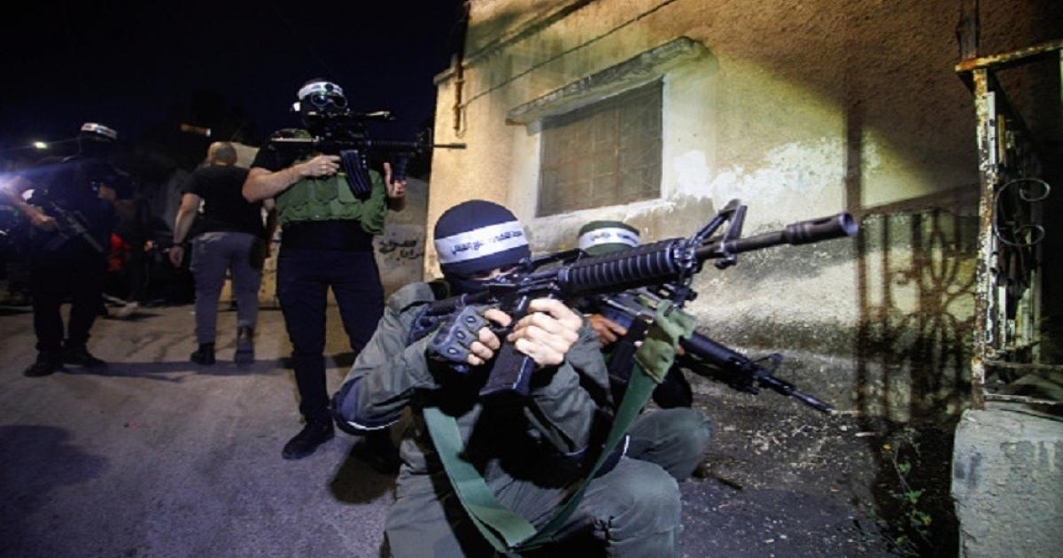 مقاومون يُطلقون النار تجاه نقطة جبل جرزيم العسكرية