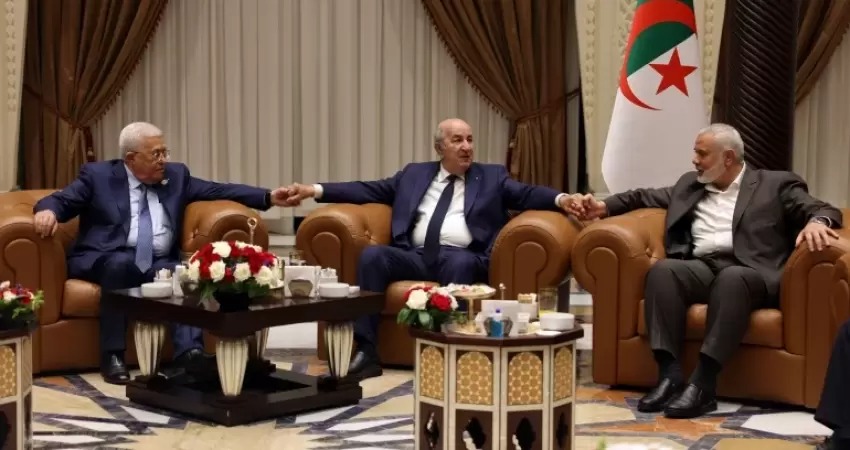 شروط جزائرية من أجل إنجاح المصالحة الفلسطينية
