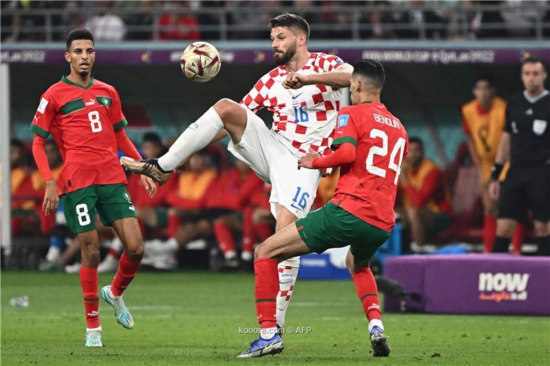 في وداع أفضل مشوار عربي في تاريخ المونديال.. كرواتيا تهزم المغرب بهدفين لهدف
