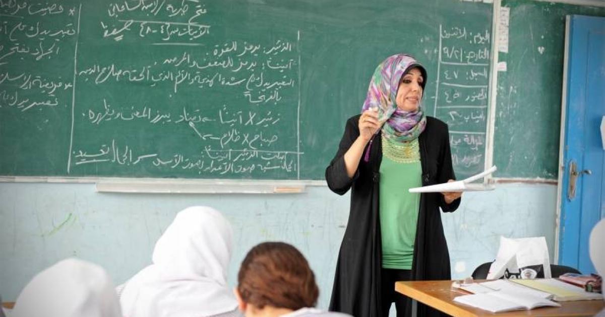 التجمع الديمقراطي للمعلمين يصدر بياناً في يوم المعلم الفلسطيني