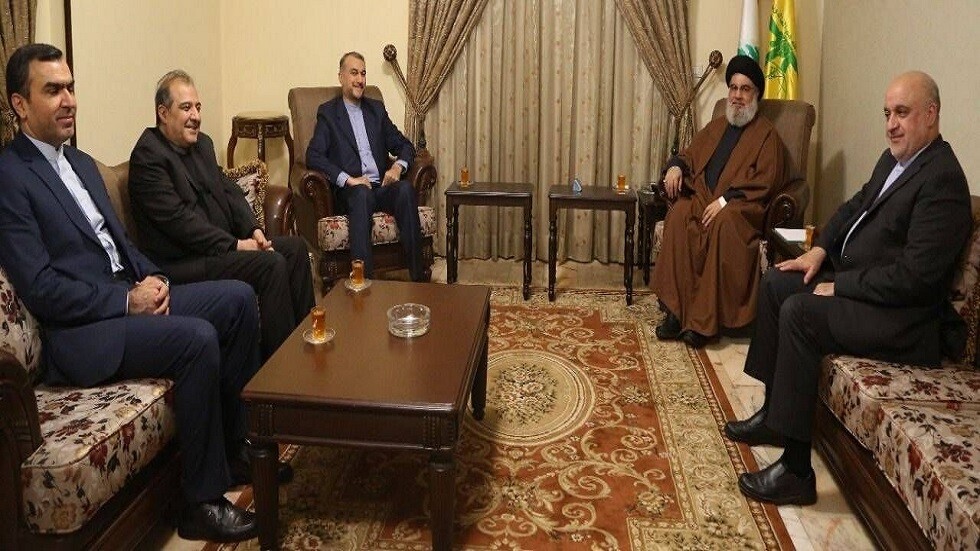نصر الله يستقبل وزير الخارجية الإيرانية ويبحثان المستجدات السياسية