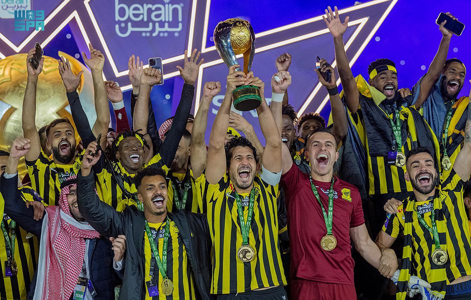 الاتحاد يتوّج بلقب كأس السوبر السعودية للمرة الأولى في تاريخه