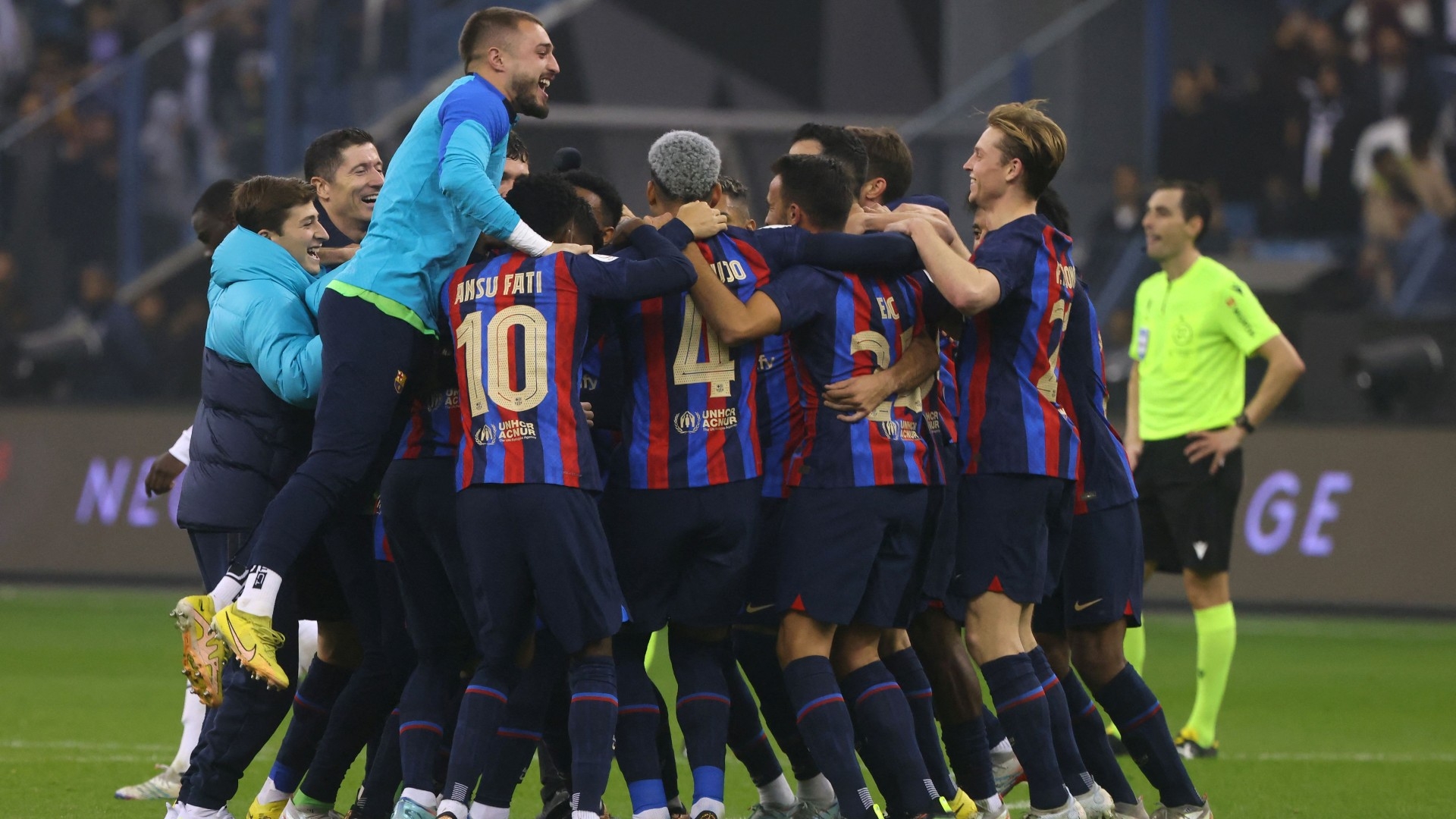 برشلونة يعبر إلى نصف نهائي كأس ملك إسبانيا بفضل ديمبلي