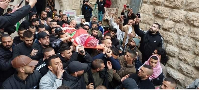 بيت لحم تشيّع جثمان شهيدها الطفل عمر الخمور
