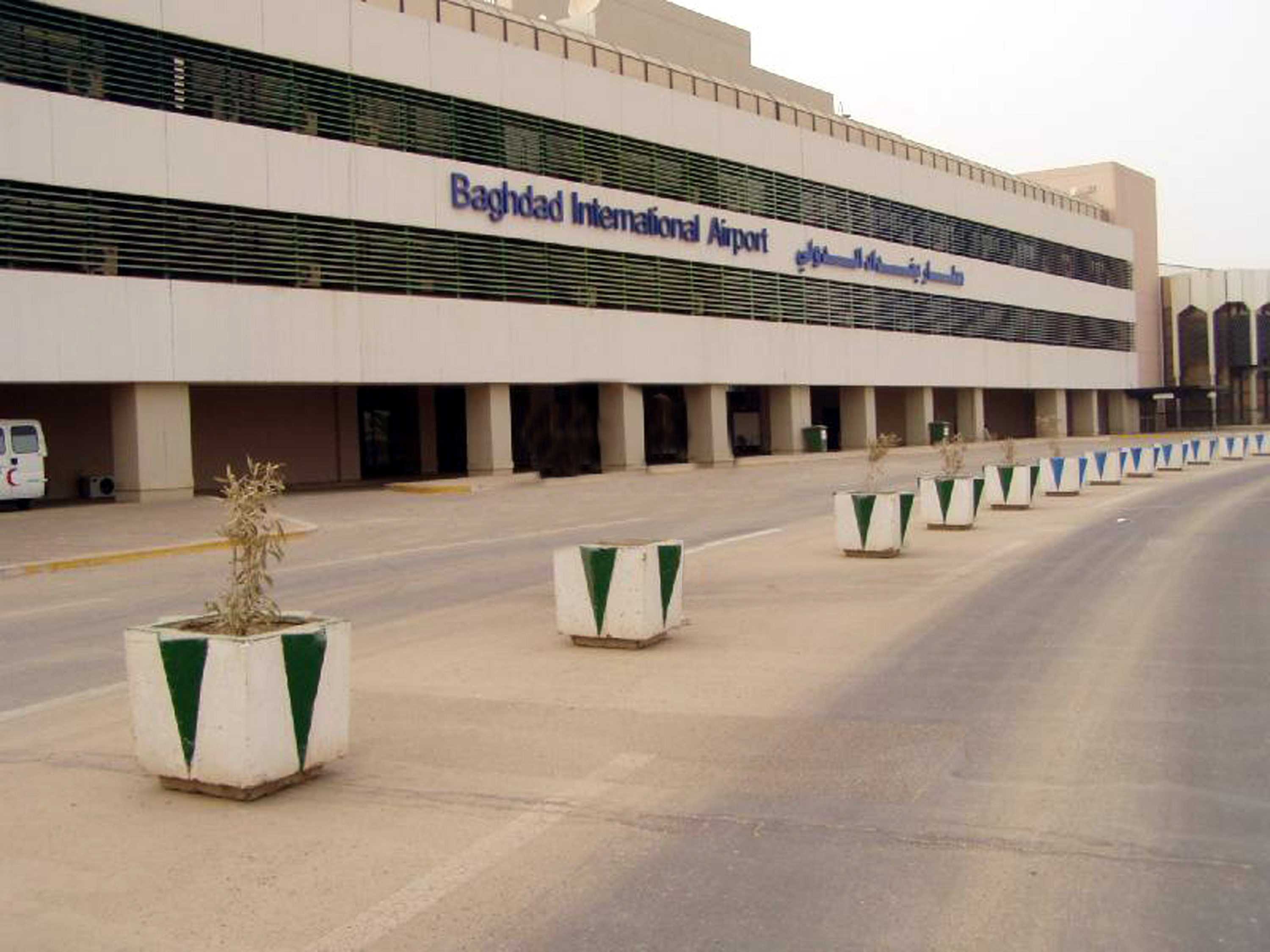 العراق: توقف مطار بغداد الدولي بسبب سوء الطقس