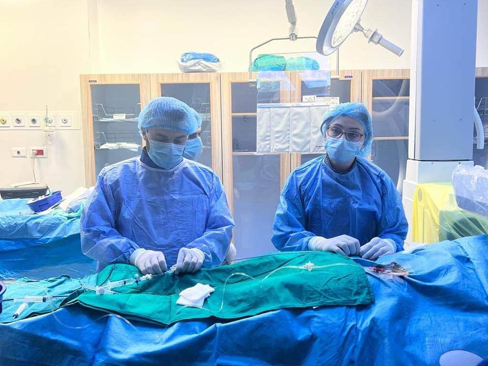 تشغيل أول قسم لقسطرة قلب الأطفال في مجمع فلسطين الطبي