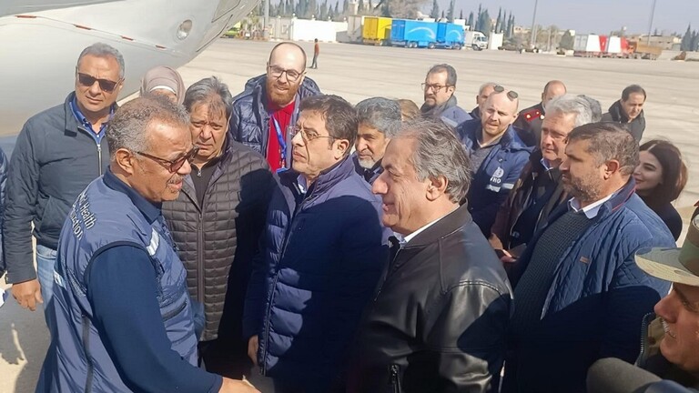 شحنة مساعدات طبية من منظمة الصحة العالمية تصل سوريا