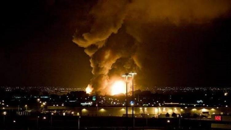 حلب: الطيران الحربي الإسرائيلي يقصف مطار النيرب
