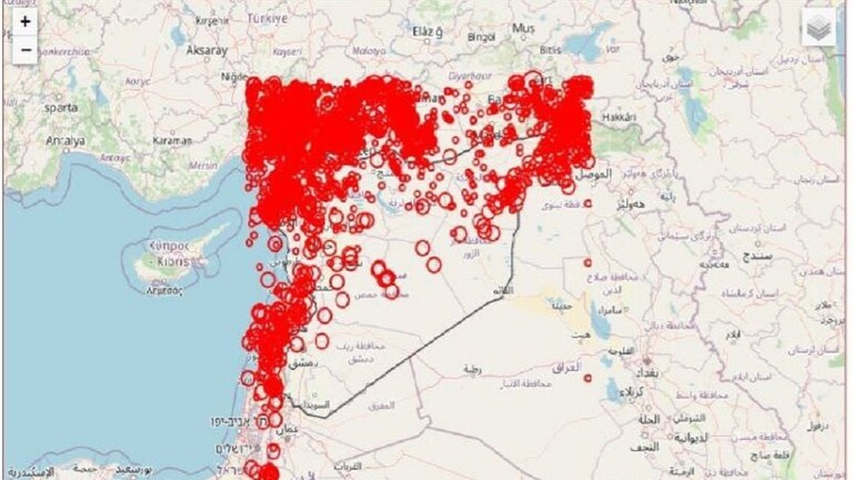 خلال 24 ساعة.. 9 هزات أرضية سجلها المركز الوطني السوري للزلازل