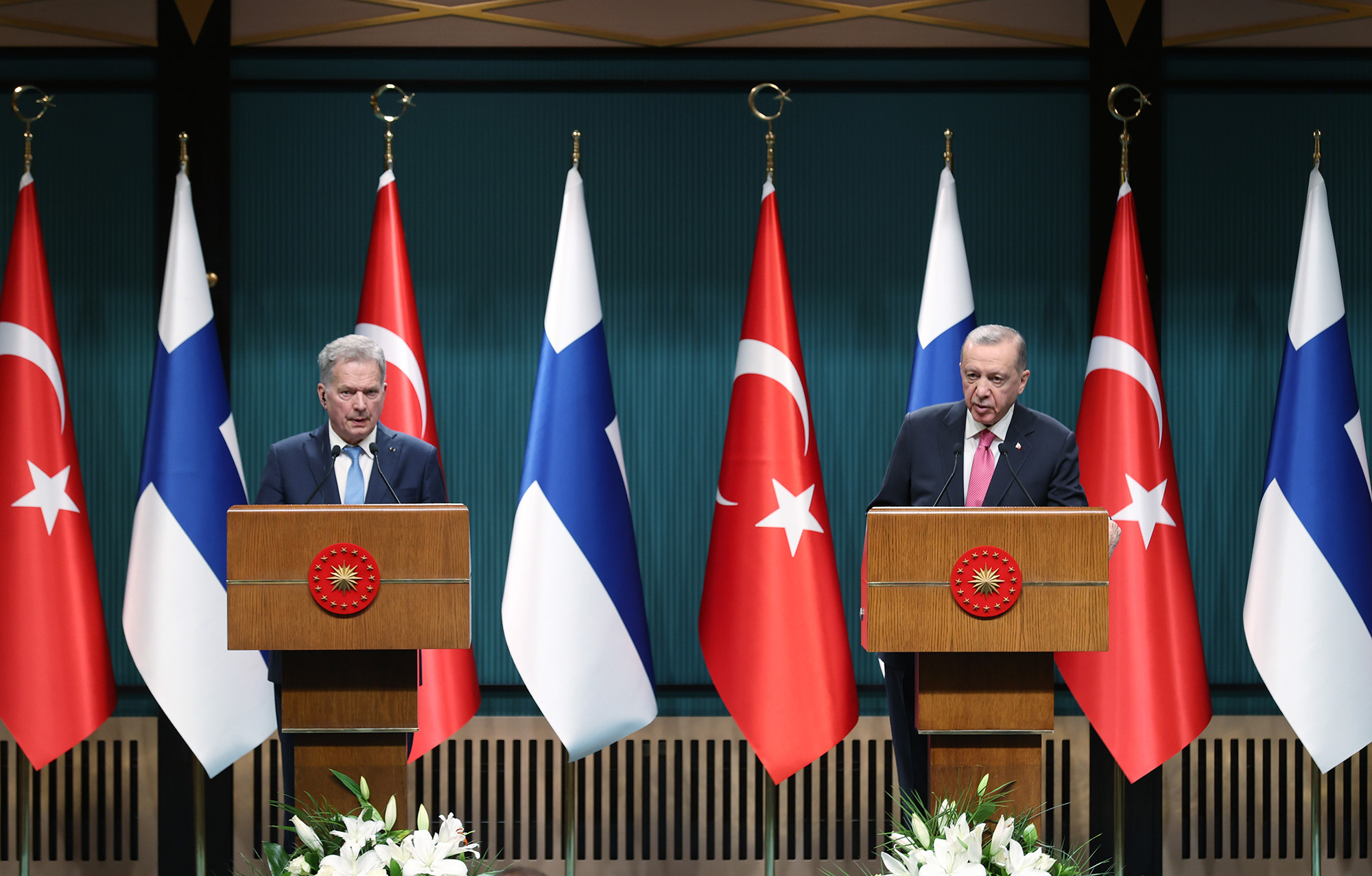 أردوغان: تركيا وافقت على انضمام فنلندا إلى حلف شمال الأطلسي