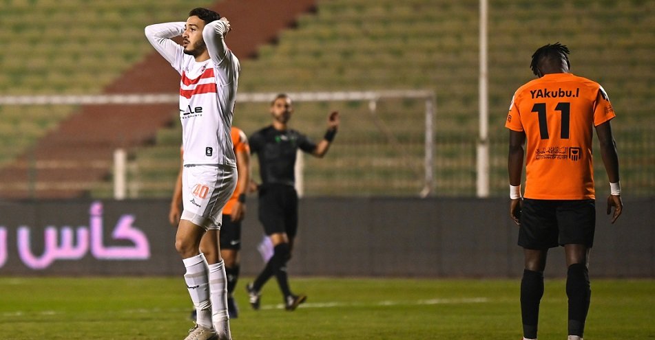 الزمالك يودع كأس الرابطة بعد هزيمة مريرة أمام البنك الأهلي