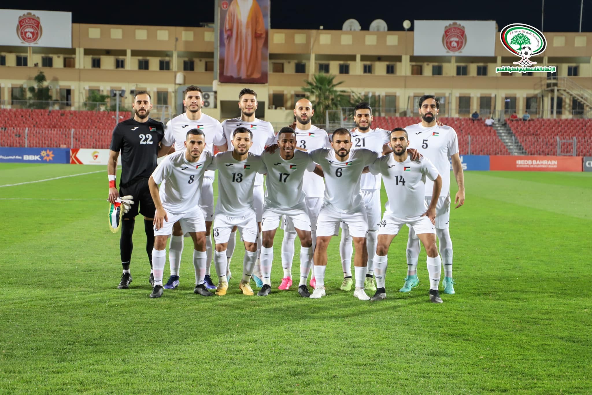 المنتخب الوطني الفلسطيني الفدائي يهزم البحرين بثنائية