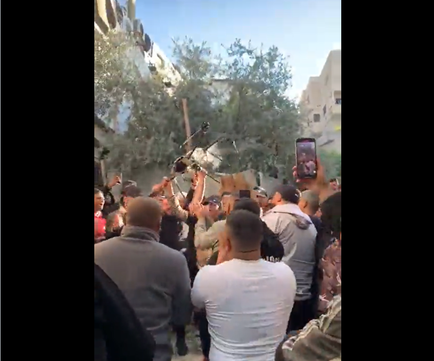 اسقاط طائرة إسرائيلية مسيّرة في جنين