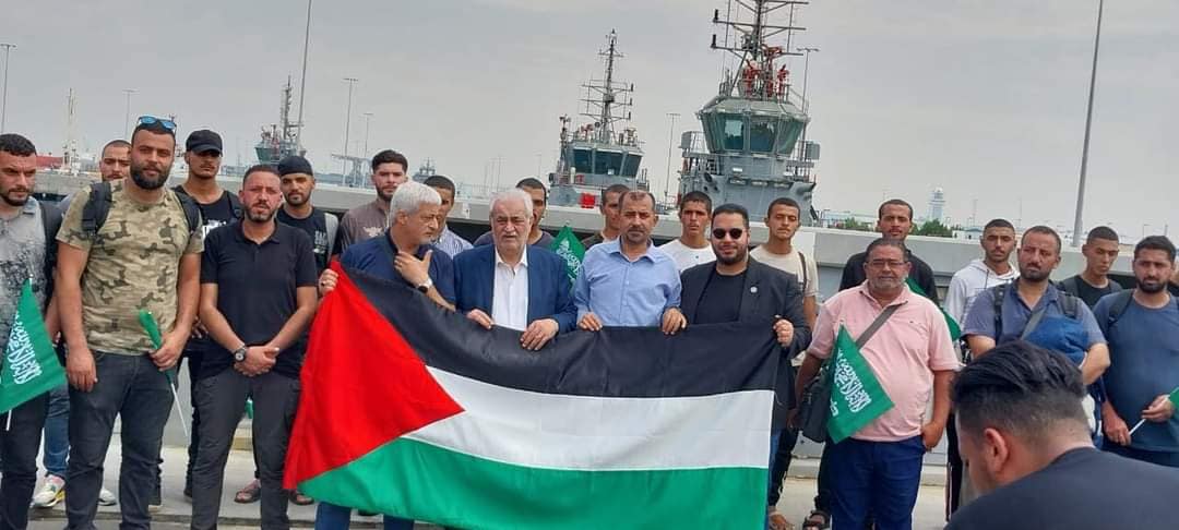 (صور)السفارة الفلسطينية تعلن وصول 64 مواطنا من السودان إلى جدة